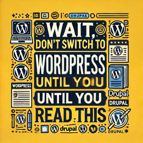 Dont Switch To Wordpress